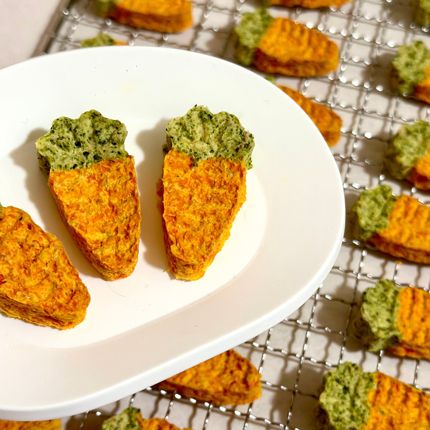 Carrot teething biscuits-For dog 100g