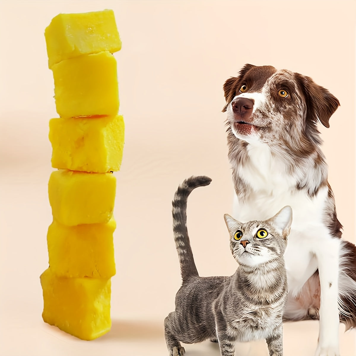 100g/3.5 ozPamily Freeze Dried Pet Treats Egg Yolk Flavor