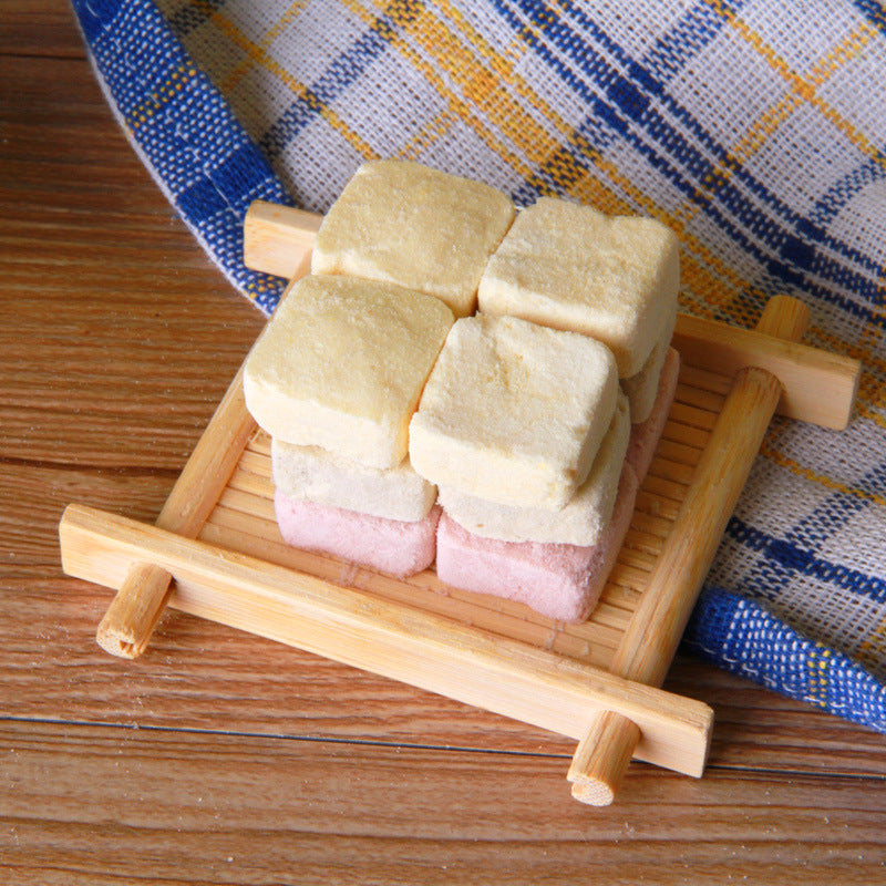 Mengbei manufacturers directly supply freeze-dried cheese 60g molar cheese pet cat purple potato snacks