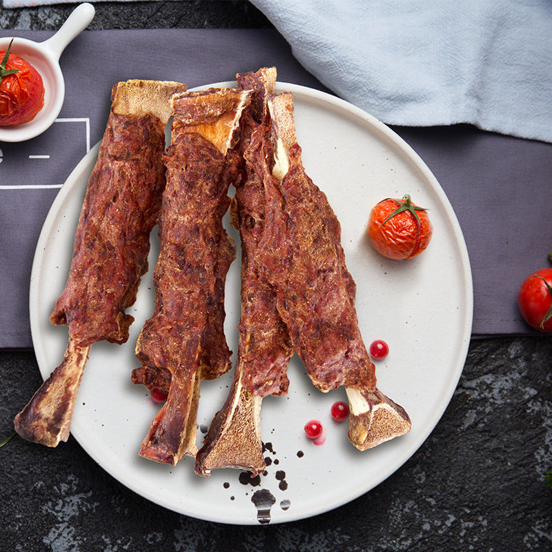 Mengbei pet finger steak 80g dog snacks teeth grinding teeth teeth bone pet snacks