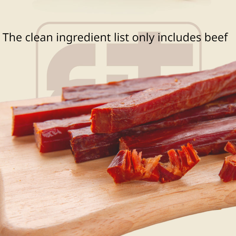 Mengbei 10 stick pack pet food greedy for a beef jerky beef strip dog snacks pet dogs