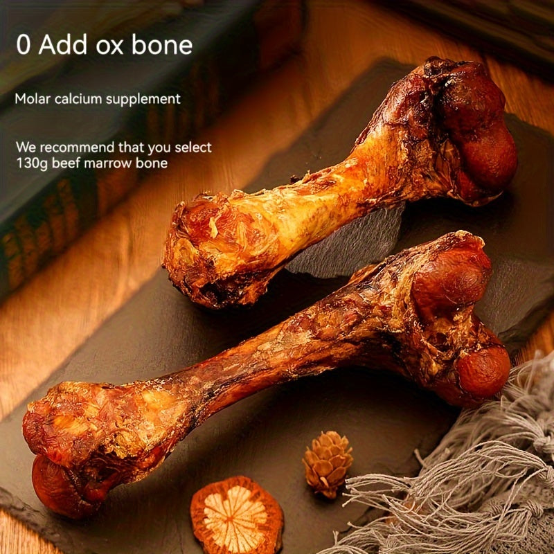 Mengbei dog pet treats crispy beef stick bone teeth grinding stick into dog snack bones ...