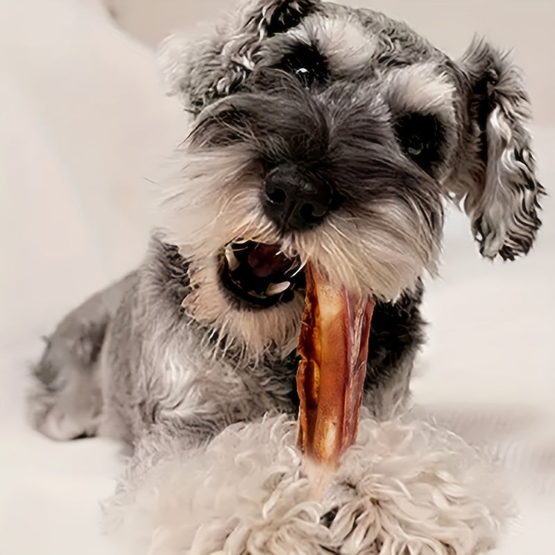 Mengbei dog pet treats crispy beef stick bone teeth grinding stick into dog snack bones ...