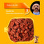 Mengbei pet dog snacks meat date sausage 360g dried beef granules meat jerky ham sausage teeth grinding dog snacks