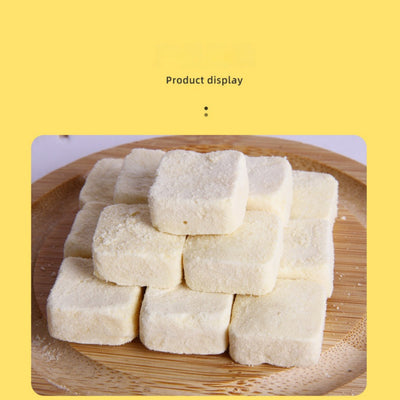 Mengbei manufacturers directly supply freeze-dried cheese 60g molar cheese pet cat purple potato snacks