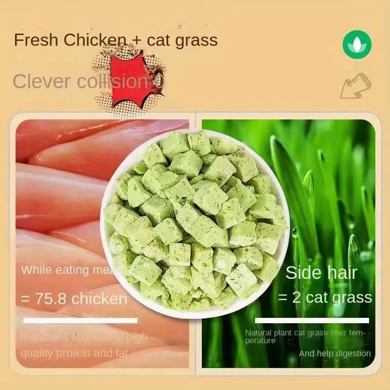 100g/3.5 ozPamily Freeze Dried Pet Treats Catnip Flavor