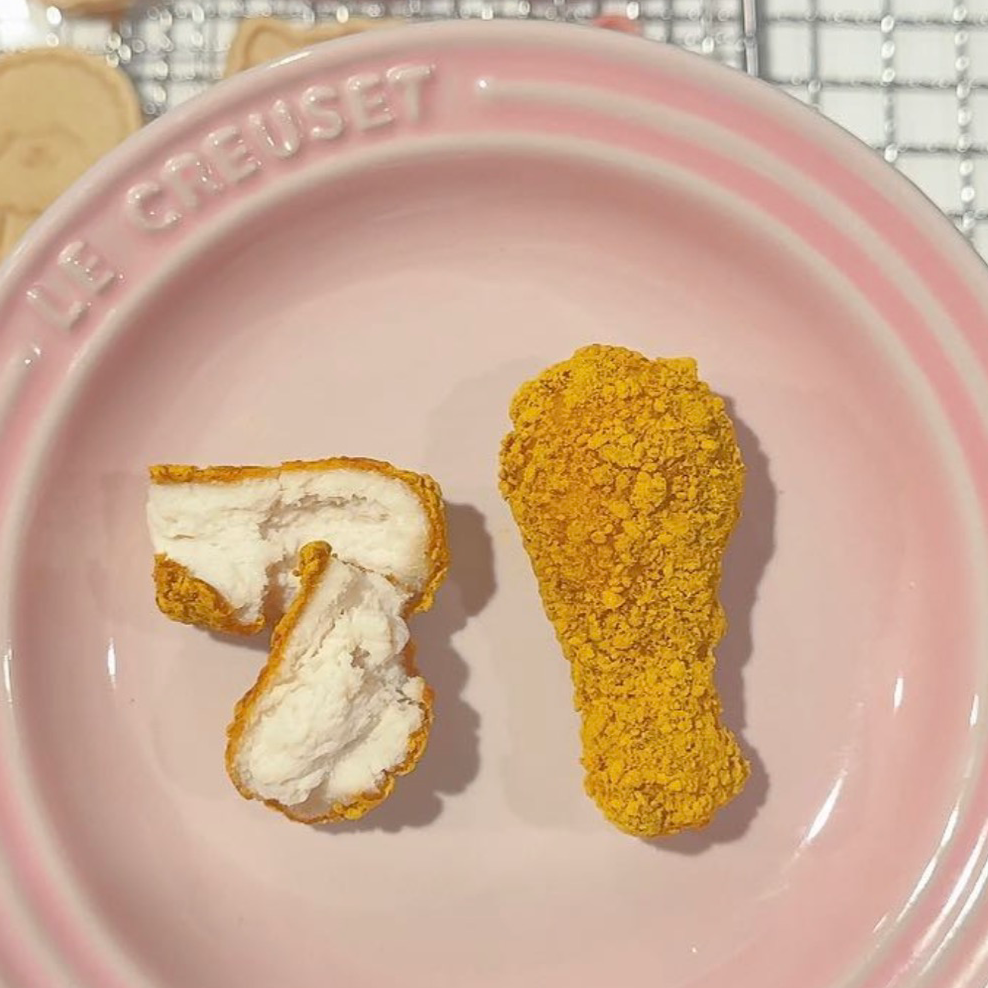 Pet fried chicken-For dog 2pcs