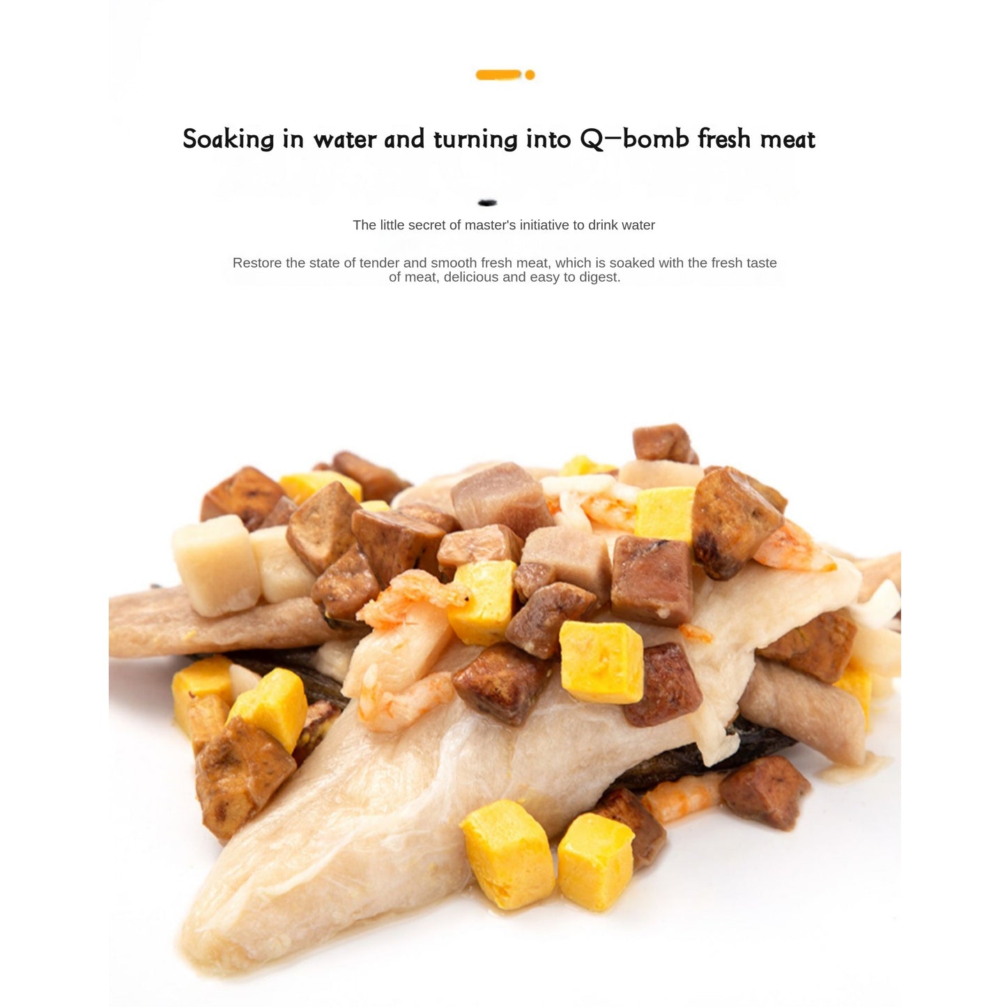 320g/11.2ozPamily Freeze Dried Cube Pet Treats Mixed Flavor for Dogs