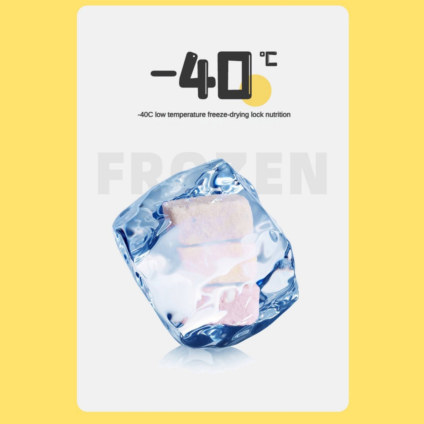 Mengbei manufacturers directly supply freeze-dried cheese 60g molar cheese pet cat purple potato snacks