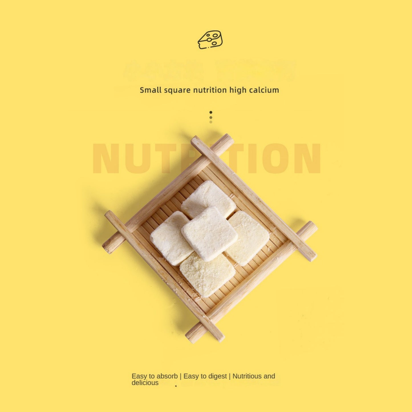 Mengbei manufacturers directly supply freeze-dried cheese 60g molar cheese pet cat purple potato snacks