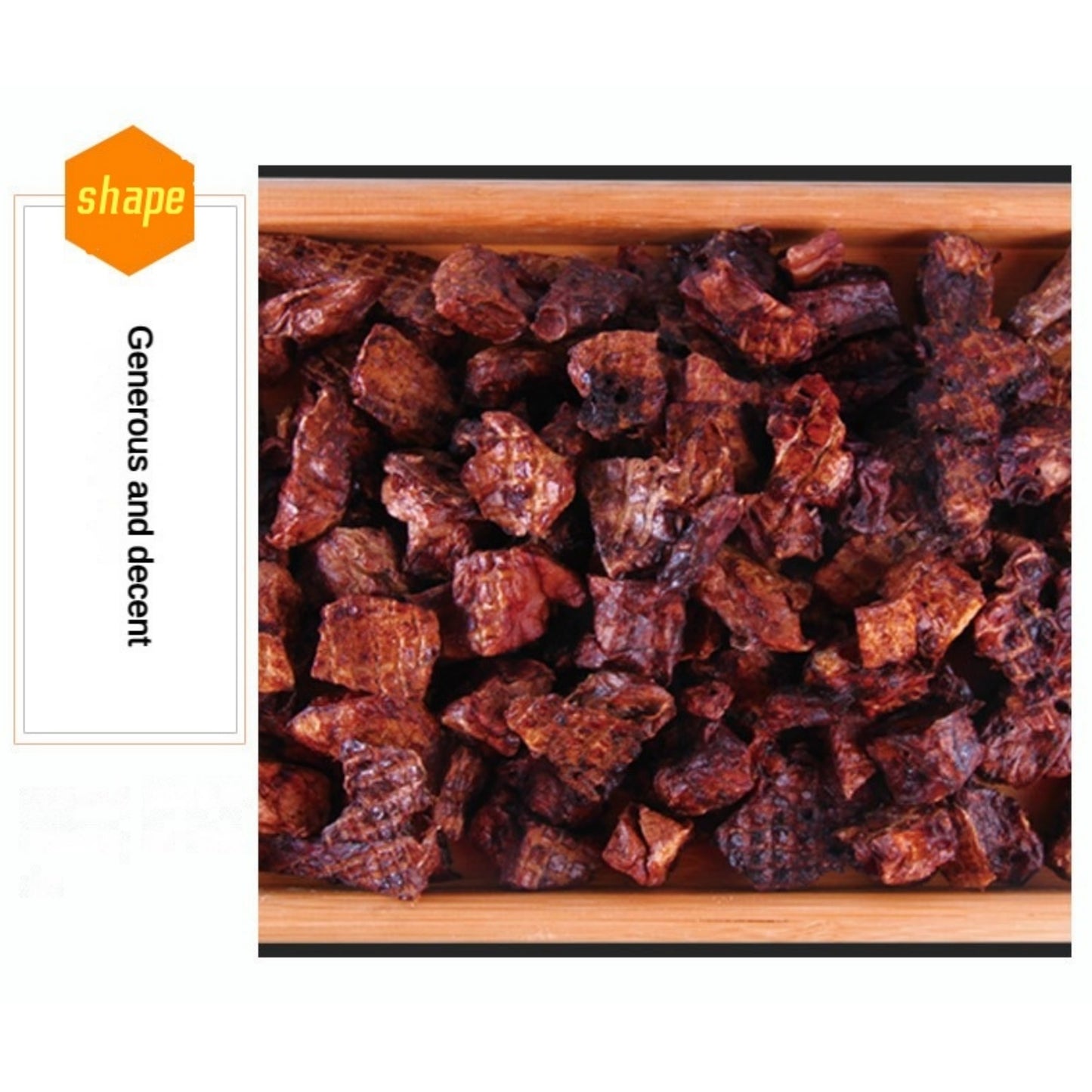 Mengbei pet food beef rice molar dog treats