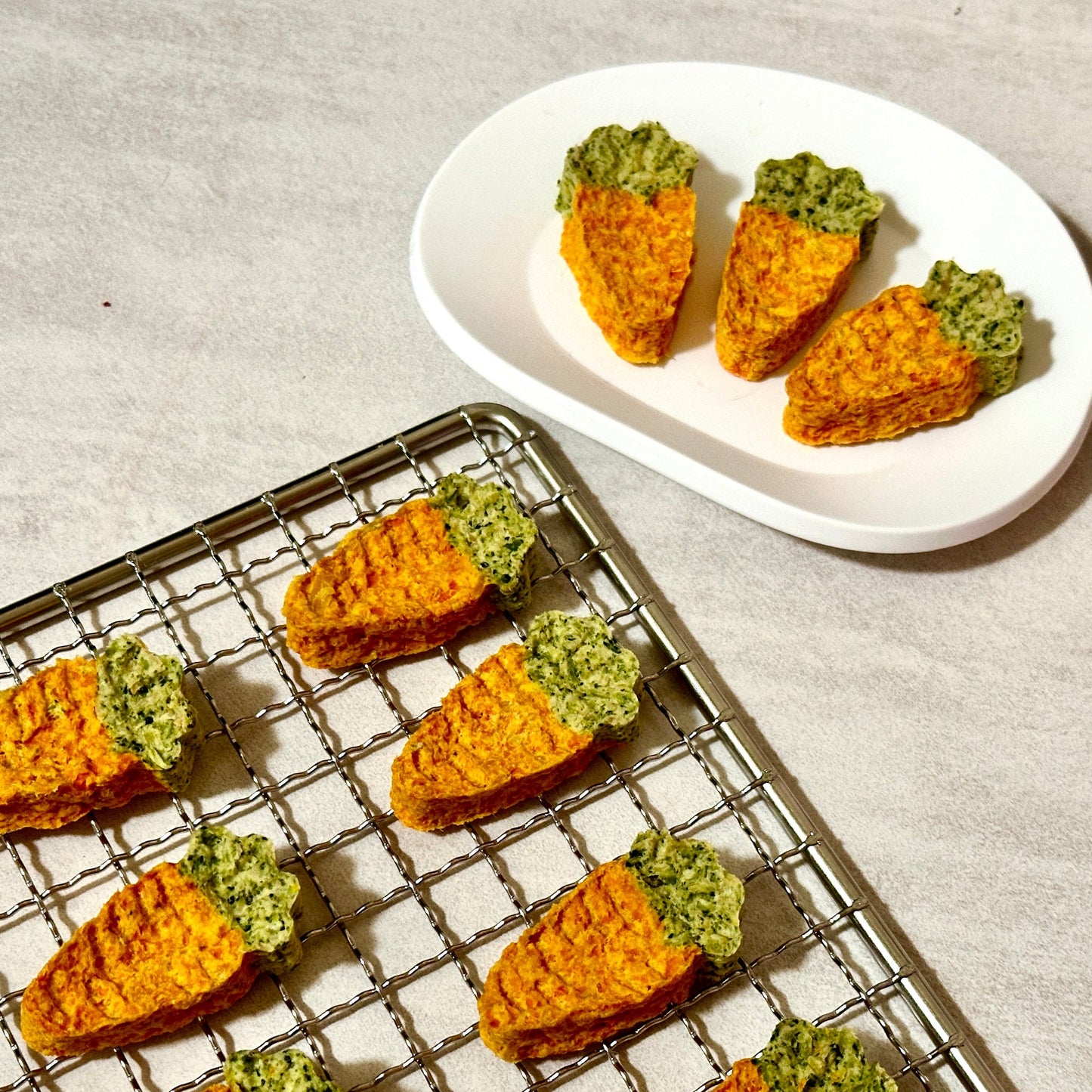 Carrot teething biscuits-For dog 100g