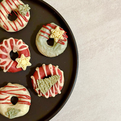 Drizzled doughnuts-For dog 20g