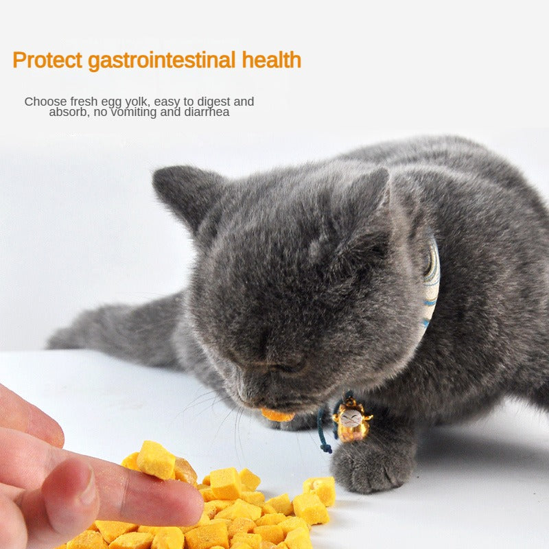 100g/3.5 ozPamily Freeze Dried Pet Treats Egg Yolk Flavor