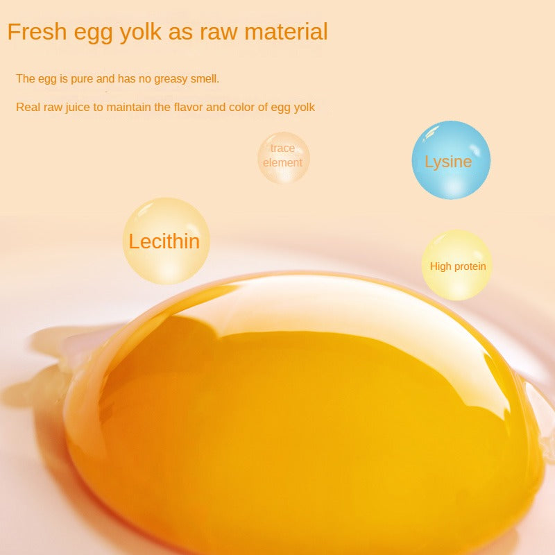 100g/3.5 ozPamily Freeze Dried Pet Treats Egg Yolk Flavor