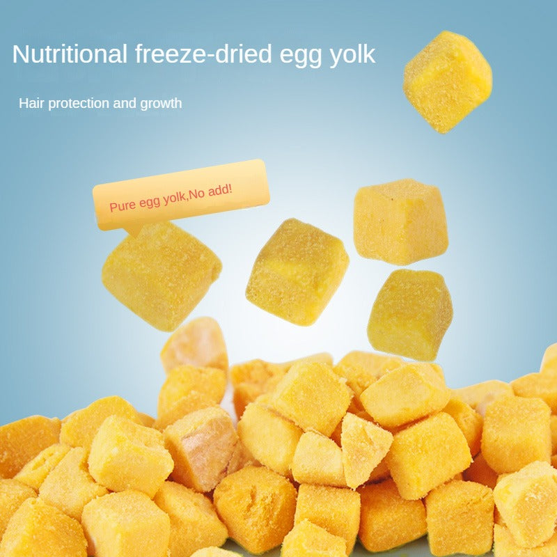 100g/3.5 ozPamily Freeze Dried Pet Treats Egg Yolk Flavor